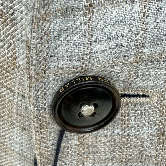 Peter Millar NAGS Crown Crafted BAY Plaid 100% Linen Soft Jacket 42 Long $1200 - Picture 8 of 12